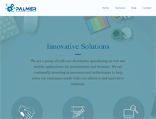 Tablet Screenshot of palmersoftware.com